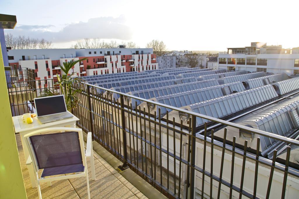Appart Hotel Odalys City Tours Le Jardin Des Lettres Buitenkant foto