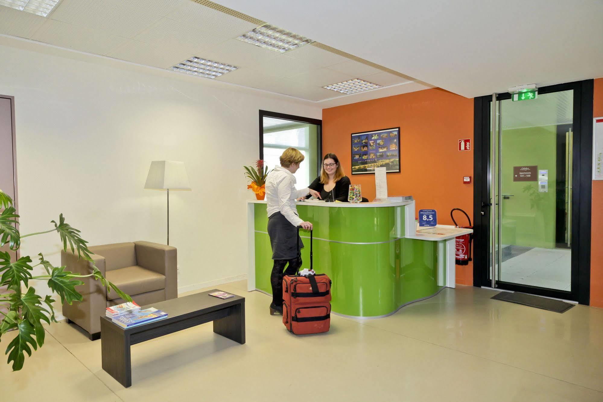 Appart Hotel Odalys City Tours Le Jardin Des Lettres Buitenkant foto