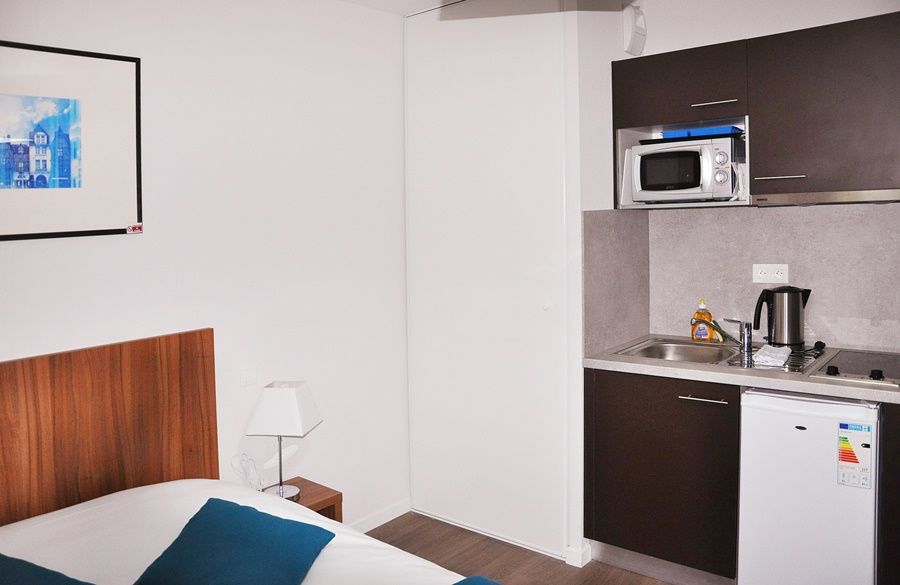 Appart Hotel Odalys City Tours Le Jardin Des Lettres Buitenkant foto